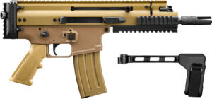 FN 38-101885 SCAR 15P SBT BRACE 5.56 FDE 10R