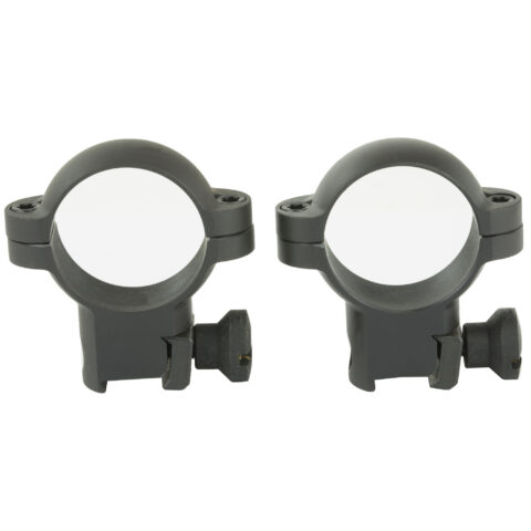 Burris Deluxe Steel Rimfire Rings 1" High, Black, .22 Dovetail
