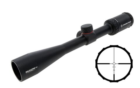 Crimson Trace Brushline Pro 4-12x40 Riflescope, BDC Predator Reticle