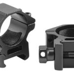 Riton Optics X1L 1" Low Ring Set, Matte Black