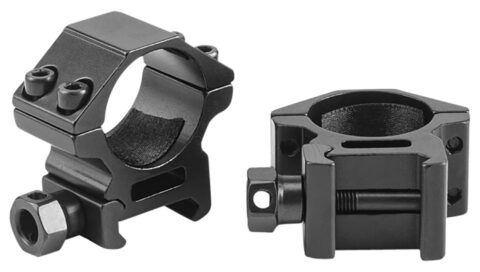 Riton Optics X1L 1" Low Ring Set, Matte Black
