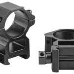 Riton Optics Ring Set 1" Medium Matte Black Scope Rings