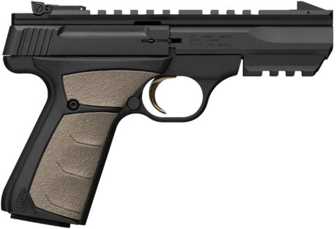 Browning Buck Mark Black Label 22 LR, 10+1, Black / FDE