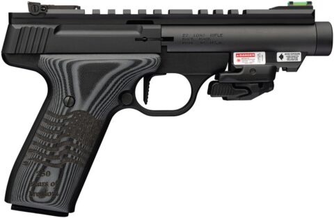 Browning Buck Mark Black Label 250th 22 LR, Matte Blued, Laser Sight