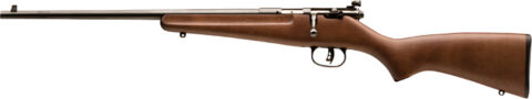 Savage Arms Rascal .22 LR Bolt-Action, Left-Hand, Black Satin