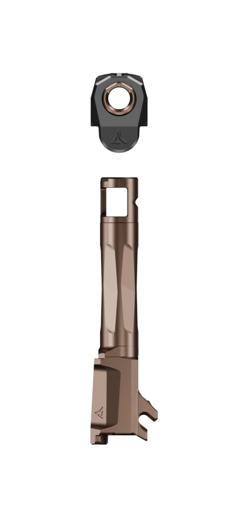 Radian Weapons Afterburner + Ramjet Barrel for SIG P365, Bronze DLC