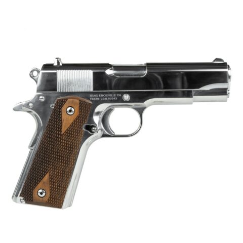 Tisas 1911 Desperado 9mm/.38 Super, 9-Round, Polished Chrome