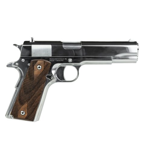 Tisas 1911 Regulator 9mm/.38 Super, 5" Barrel, 9-Round, Polished Chrome