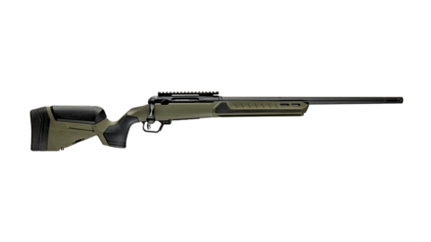 Savage Arms 110 Core Predator .243 Win, 22" Barrel, Black / OD Green