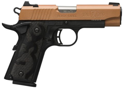 Browning 1911-380 Black Label .380 ACP, 3.6" Barrel, 8-Round, Copper