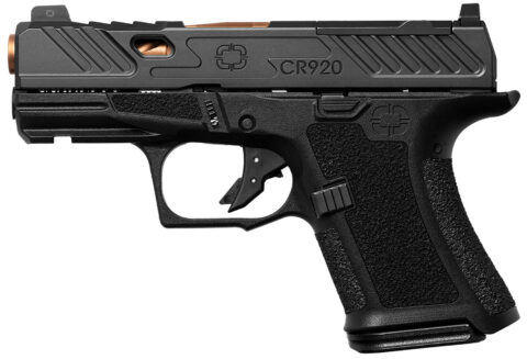 Shadow Systems CR920 Elite 9mm, 3.4" Barrel, 10+1, Black / Bronze