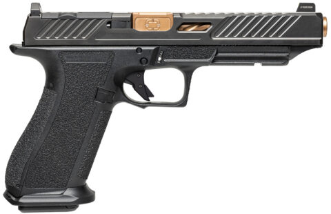 Shadow Systems DR920L 9mm, 5.3" Barrel, 17+1, Black / Bronze