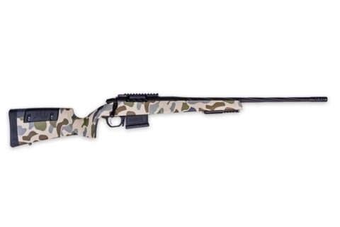 Weatherby 307 Hush 6.5 Creedmoor, 20" Barrel, Camo Stock