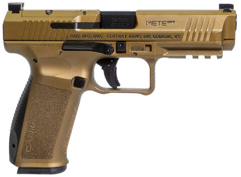 Canik METE SFT 9mm, 4.46" Barrel, 20+1, Burnt Bronze