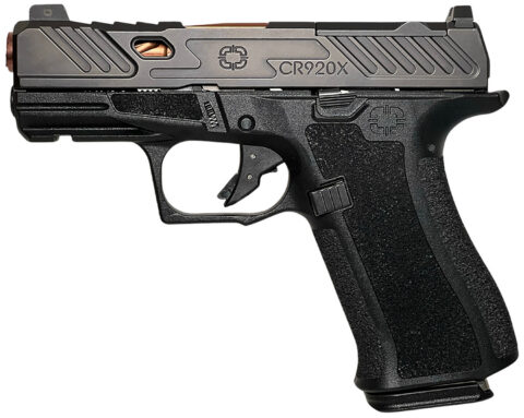 Shadow Systems CR920X 9mm, 3.41" Barrel, 15+1, Optic Ready, Black / Bronze