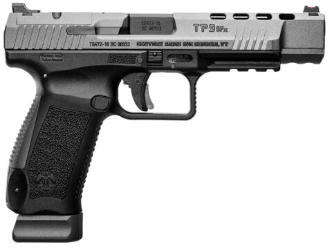 Canik TP9SFx 9mm, 5.2" Barrel, 10+1, Tungsten / Black