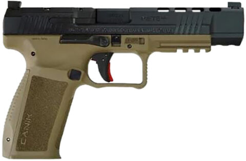 Canik METE SFx 9mm, 5.20" Barrel, 10+1, Black / FDE
