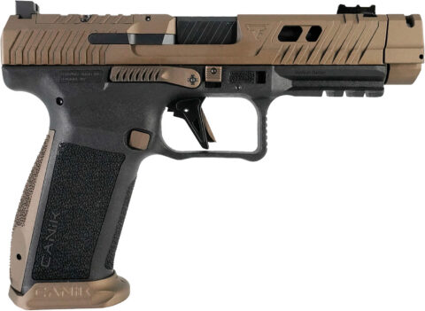 Canik TTI Combat 9mm, 4.6" Barrel, 10-Round, Bronze