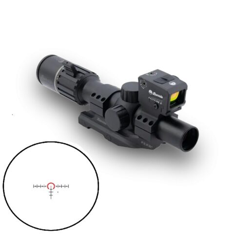 Burris RT6 1-6x24 Illuminated Riflescope, Ballistic AR Reticle