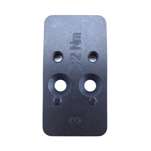 Heckler & Koch VP9 Mounting Plate #3 for C-More STS2, Black