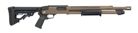 Mossberg 590R 12 Gauge, 18.5" Barrel, Flat Dark Earth