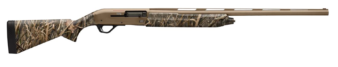 Winchester SX4 Hybrid Hunter shotgun with Mossy Oak Shadow Grass Habitat stock and flat dark earth finish