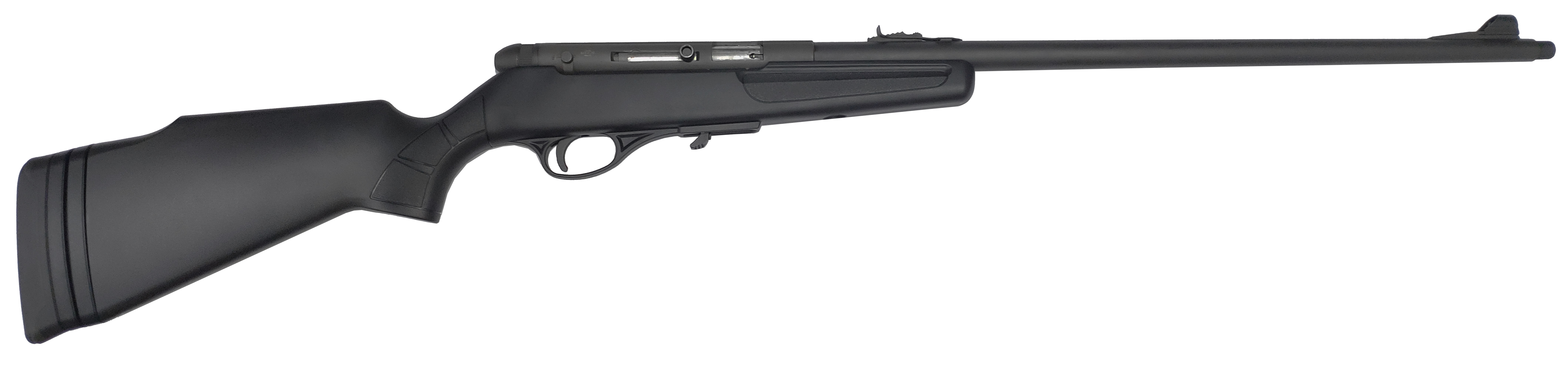 Rock Island Armory CMPT semi-auto .22 LR rifle with black synthetic stock and fixed sights