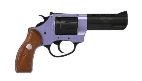 .22 LR Charter Arms Pathfinder II, 3.5" Barrel, 8-Round, Lavender / Black