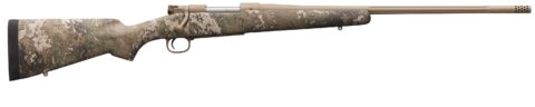Winchester Model 70 Extreme Hunter 6.8 Western, FDE Cerakote, Strata Camo