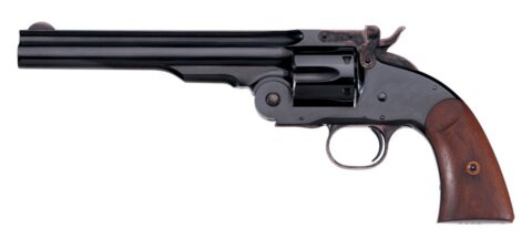 Taylor's & Company Schofield .38 Special, 7" Barrel, 6-Round, Blued