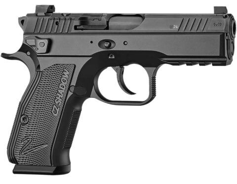CZ Shadow 2 Carry 9mm, 4" Barrel, 15-Round, Black
