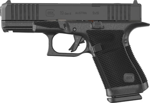 Glock 19 Gen6 9mm, 4.02" Barrel, 15-Round, Optic Ready