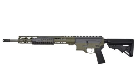 Bilson BA-15FC 6mm ARC, 18" Barrel, 20-Round, Green / Gray