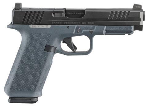 Ruger RXM 9mm, 4.5" Barrel, 17+1, Stealth Gray / Black