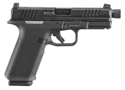 Ruger RXM 9mm, 4.50" Barrel, 17+1, Black