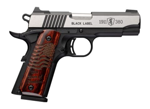 Browning 1911 Black Label .380 ACP, 3.63" Barrel, 8+1, Two-Tone