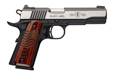 Browning 1911 Black Label Pro 380 ACP, 4.25" Barrel, 10+1, Two-Tone