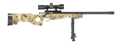 Crickett KSA2147 Precision Gen2 .22 LR, Threaded Bull, MultiCam
