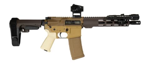 Shark Coast Tactical Kraken 300 Blackout, 10" Barrel, 30+1, Two-Tone