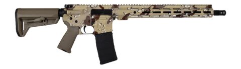 Shark Coast Tactical AR-15 5.56 NATO, 16" Barrel, Chocolate Chip Camo