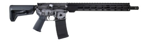Shark Coast Tactical Military AR-15 5.56 NATO, 16" Barrel, Gray Cerakote