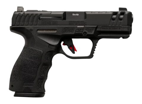 Sarsilmaz SAR9 Gen3 Compact 9mm, 4.10" Barrel, 10+1, Black
