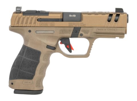 SAR USA SAR9c Gen3 9mm, 4.10" Barrel, 10+1, Bronze