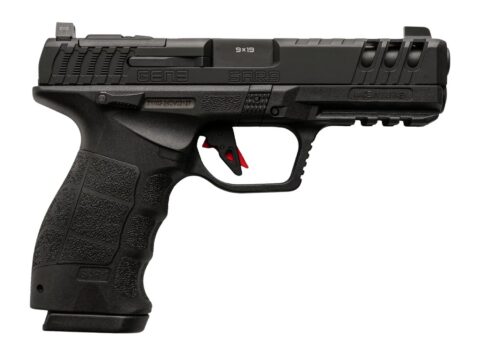Sarsilmaz SAR9 Gen3 9mm, 4.50" Barrel, 10+1, Black