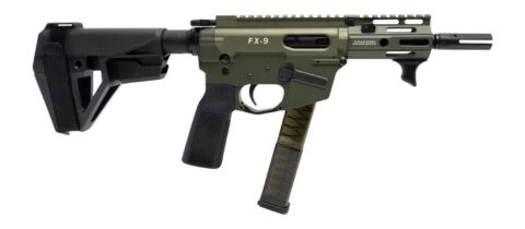 Freedom Ordnance FX9P Elite 9mm, 4" Barrel, OD Green