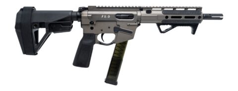 Freedom Ordnance FX9P Elite 9mm, 8" Barrel, FDE