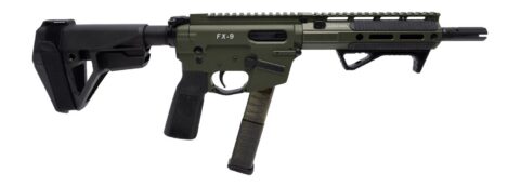 Freedom Ordnance FX9P Elite 9mm, 8" Barrel, OD Green