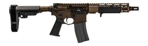 Griffin Armament MK1 PSD .223 Wylde, 9.5" Barrel, Terra Brown