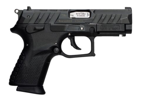 Grand Power P1S 9mm, 3.66" Barrel, 12+1, Black Optic Ready