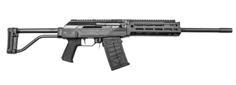 JTS M12AK 12 Gauge, 18.70" Barrel, Semi-Auto, Black